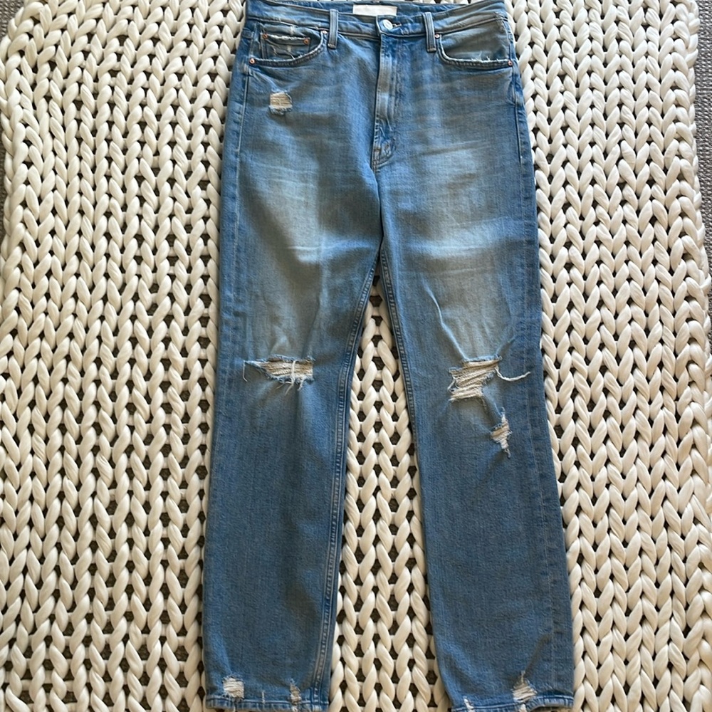 MOTHER High Waisted Rider Skimp size 31